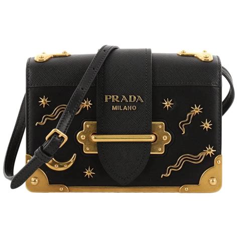 yellow mini prada bag|Prada cahier leather bag.